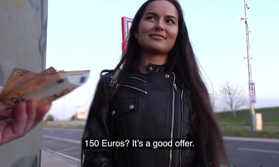 Русский пикапер приехал в Чехию, и составил конкуренцию местным ебарям