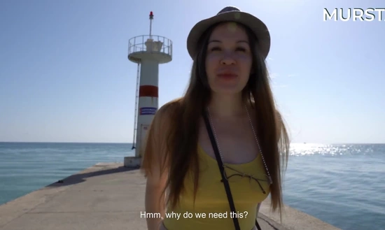 Привела парня к маяку, только чтобы сделать ему минет!