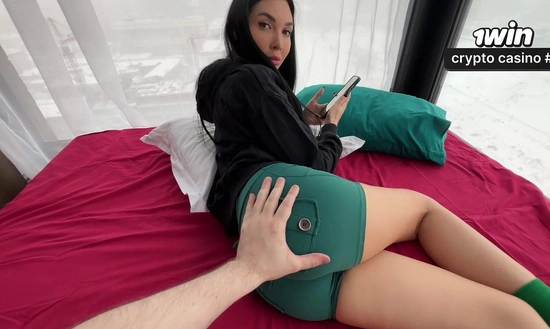 Сводная сестра один на один с моим большим членом